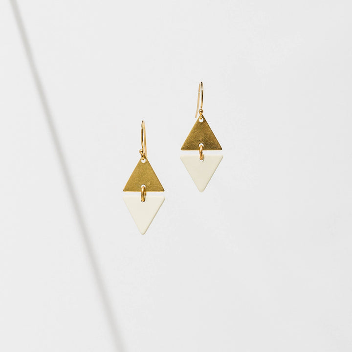 Alta Earrings - Cream