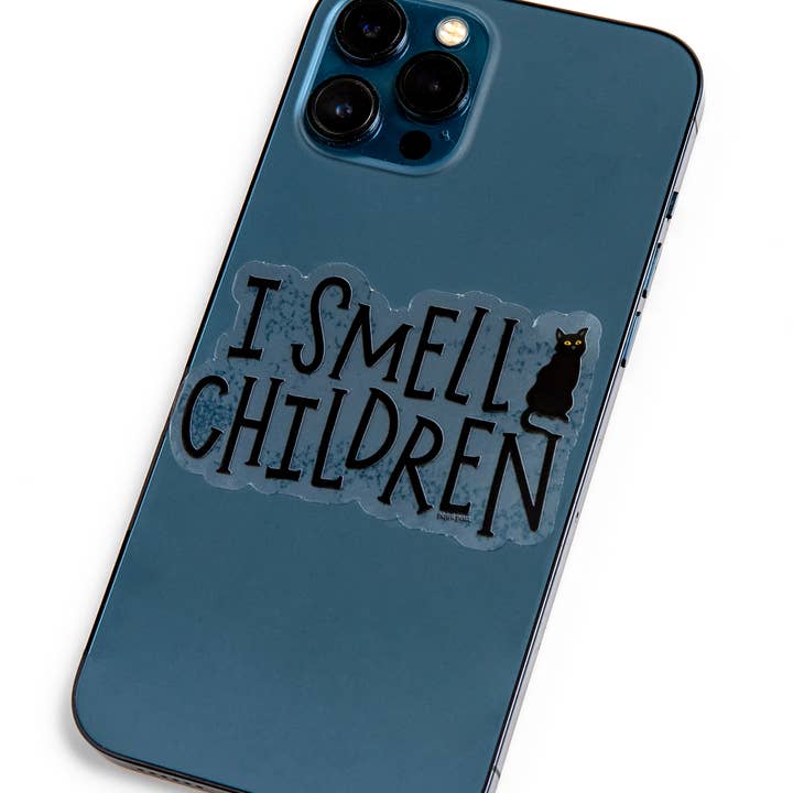 I Smell Children Clear Decal Sticker