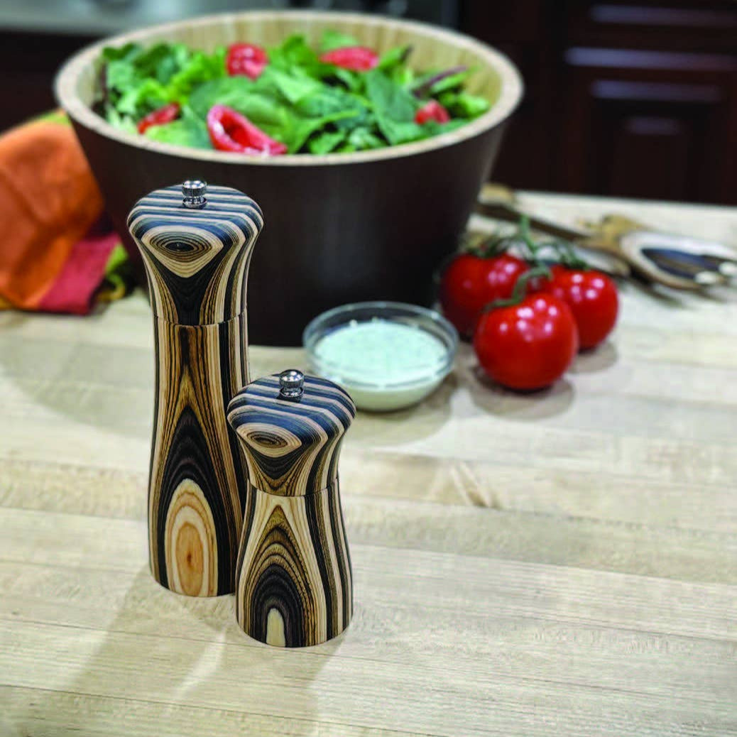 Natural Pakkawood Pepper Mill