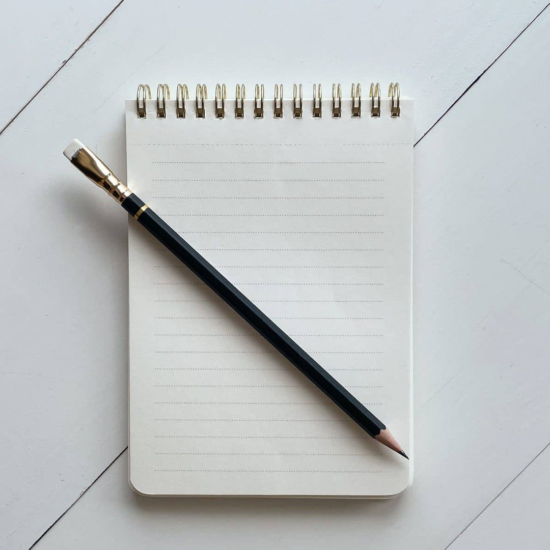 Rainbow Checks Spiral Notepad