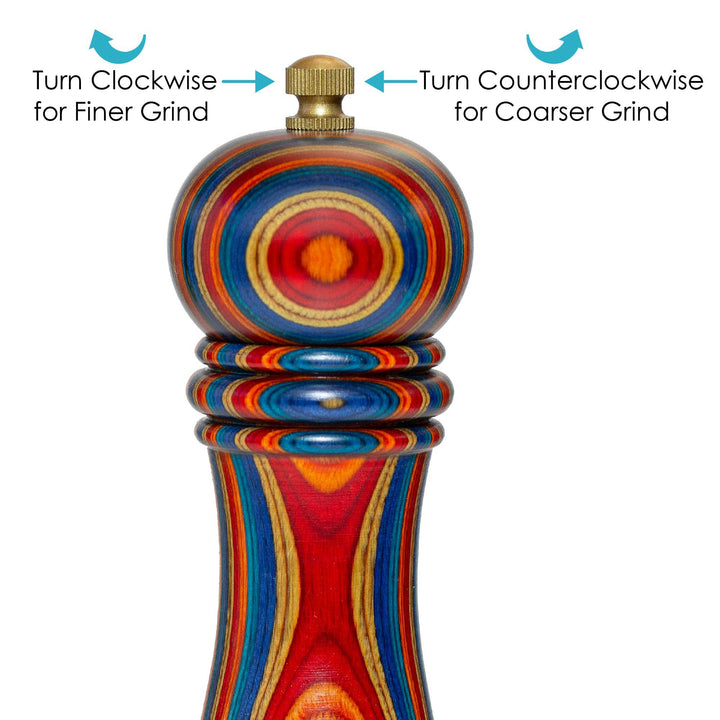 Montego Birch Wood Pepper Grinder