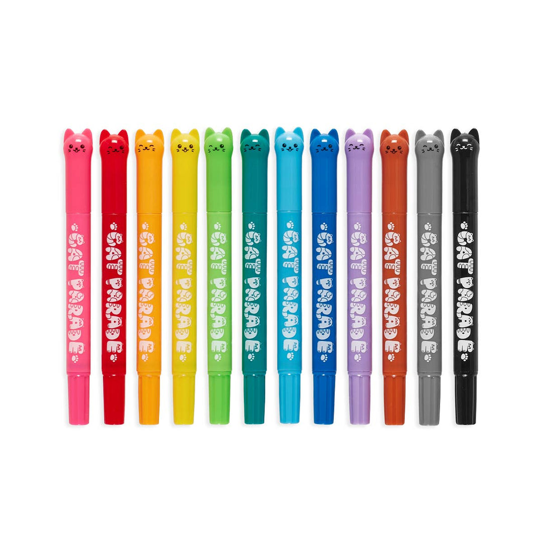 Cat Parade Gel Crayons - Merry Piglets