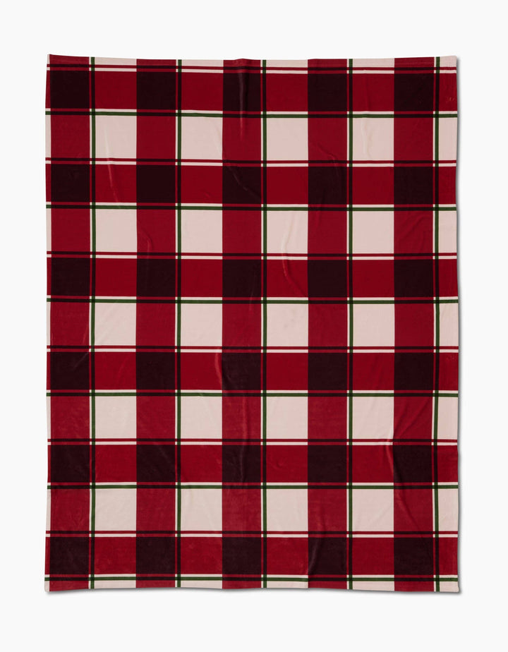 Jingle Plaid Butter Blanket