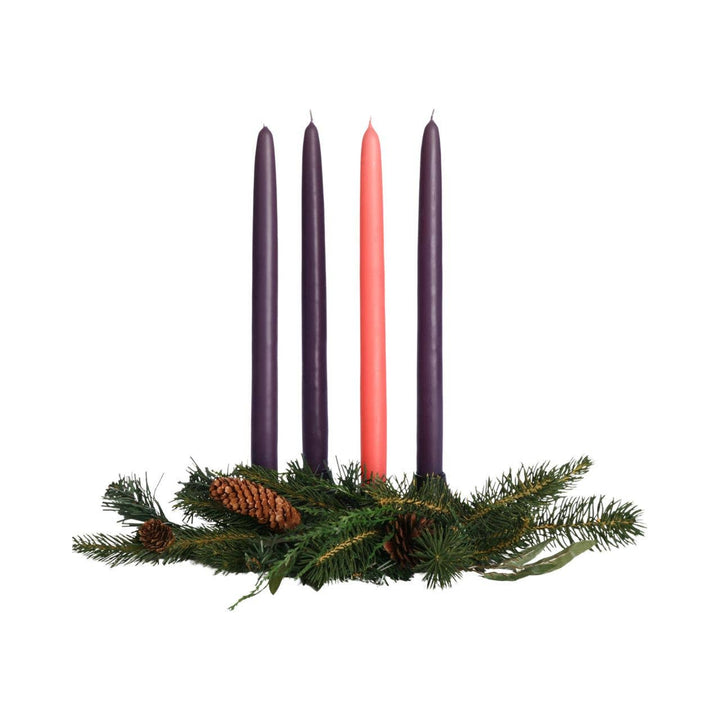 Advent Taper Candle Set