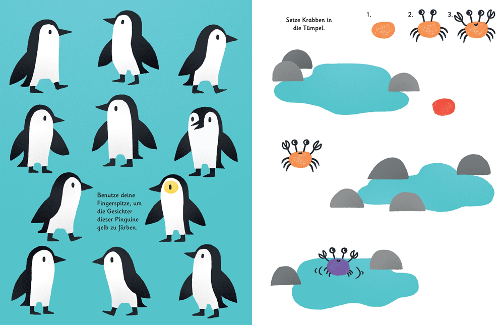 Animals Fingerprint Activity Book