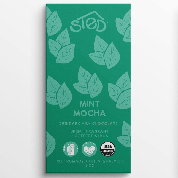 Mini Mint Mocha Chocolate Bar