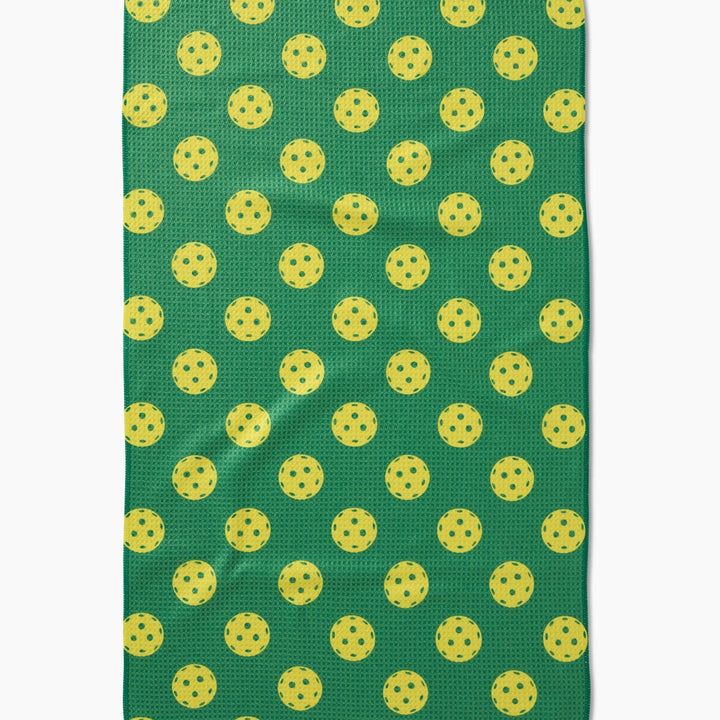 Pickleball Geometry Tea Towel