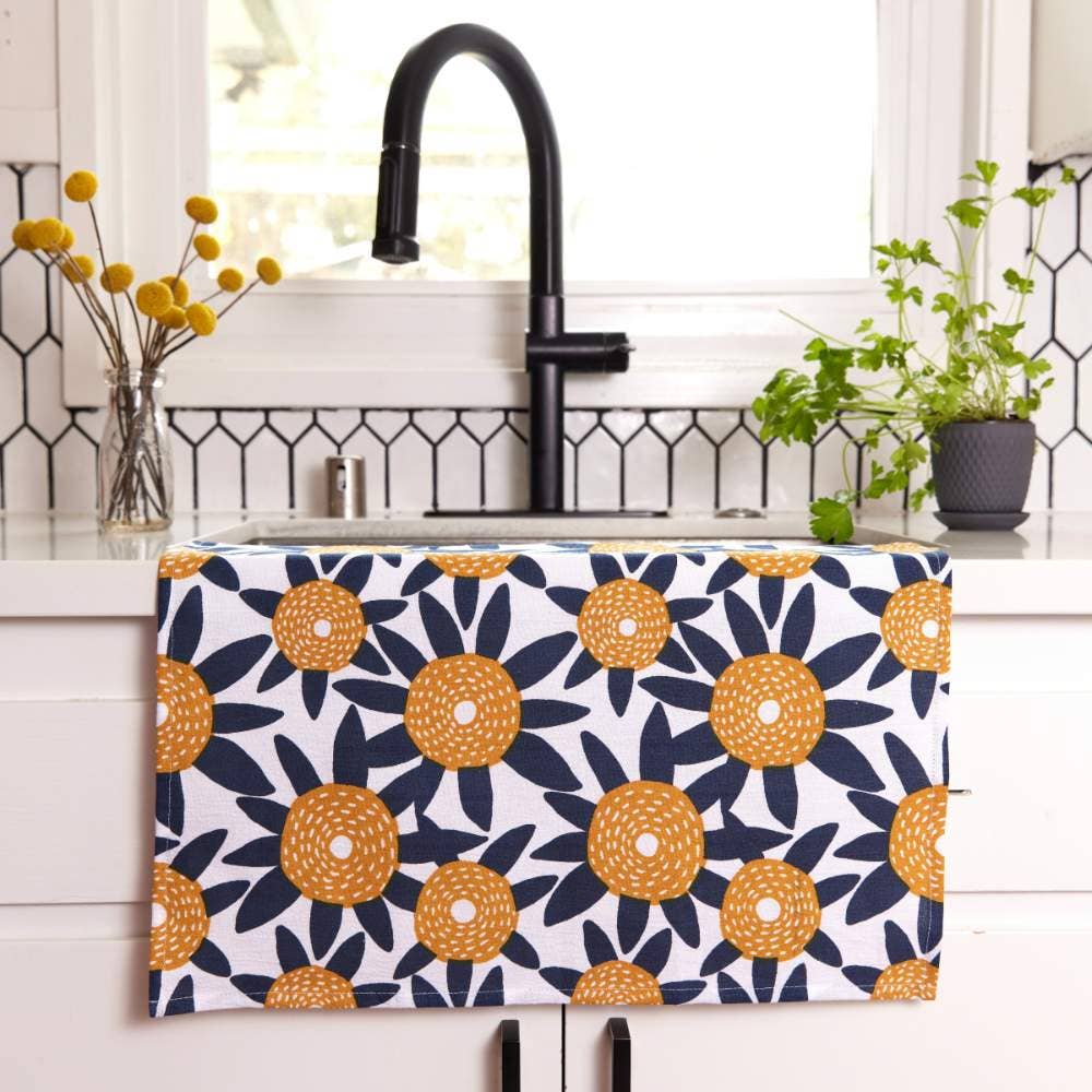 Field of Flowers Cotton Kitchen Towel Set