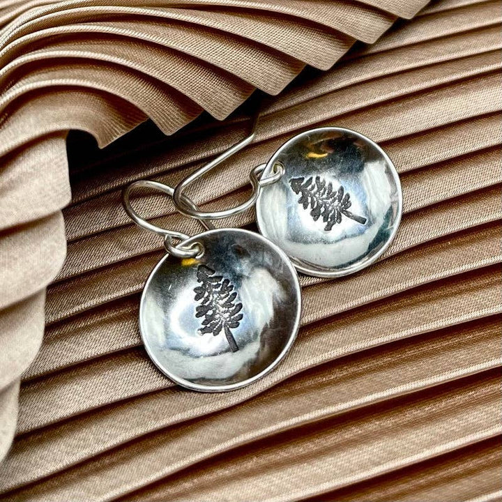 Silver Forest Cove Earrings