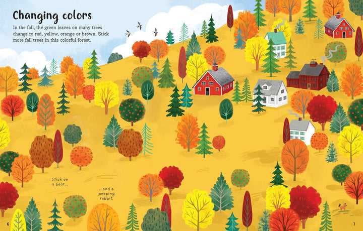 Fall First Sticker Book