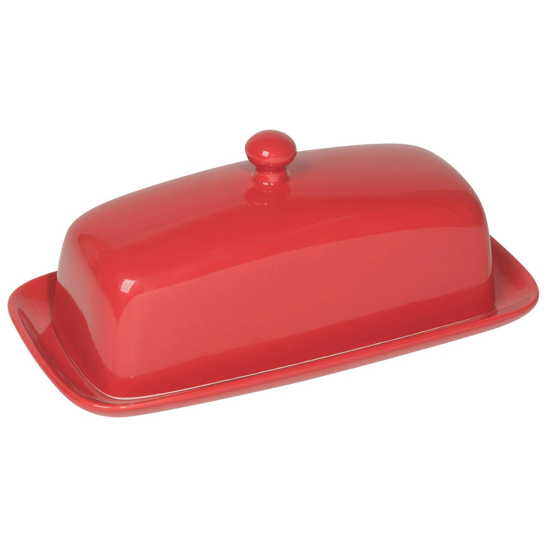 Red Butter Dish