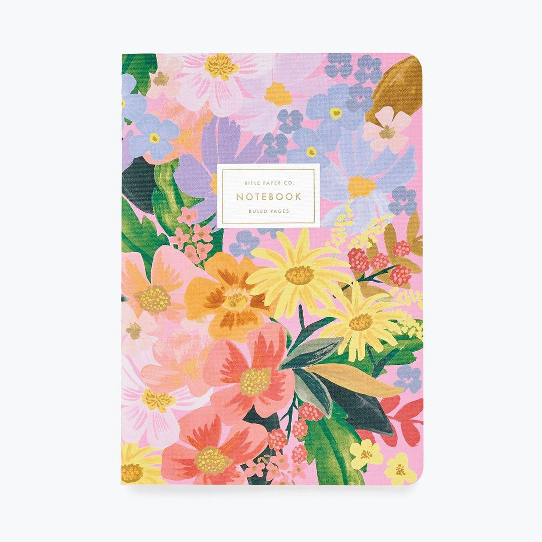 Set of 3 Marguerite Notebooks