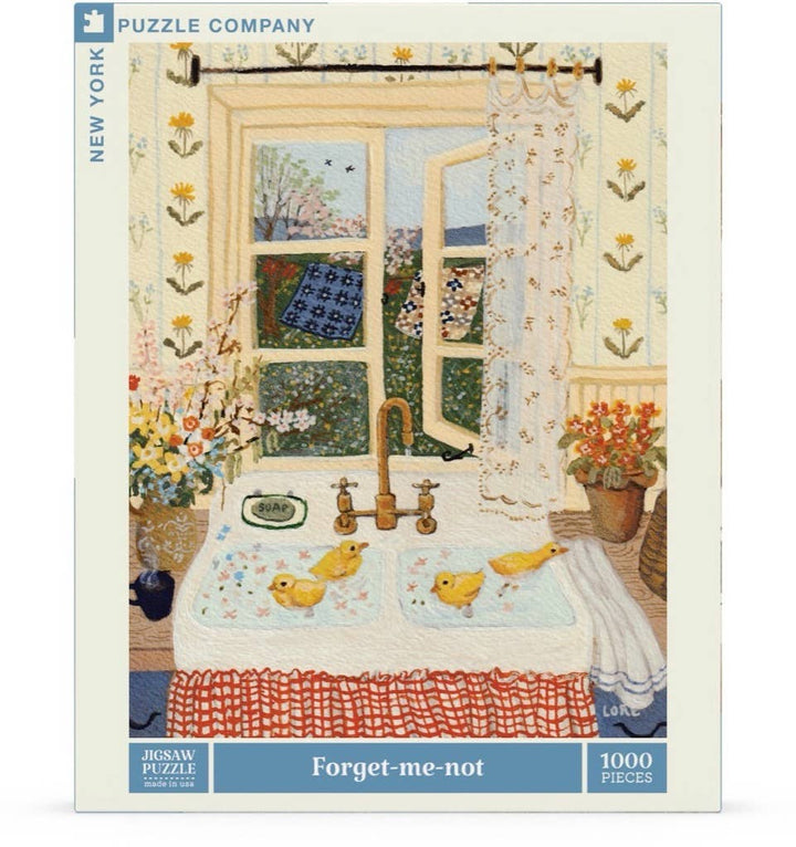 Forget Me Not 1000 Piece Puzzle