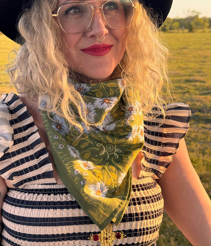 Large Wild Rag Clara Bandana