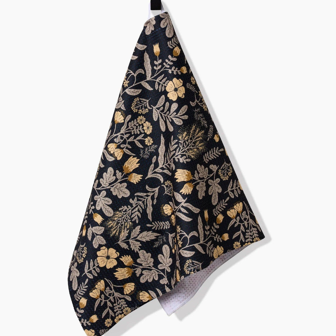 Woodland Wildflowers Geometry Tea Towel