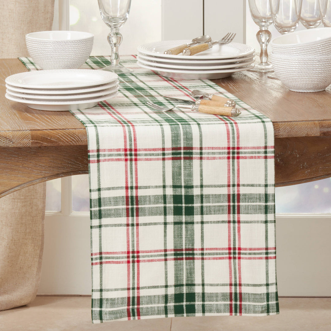 Plaid Table Runner