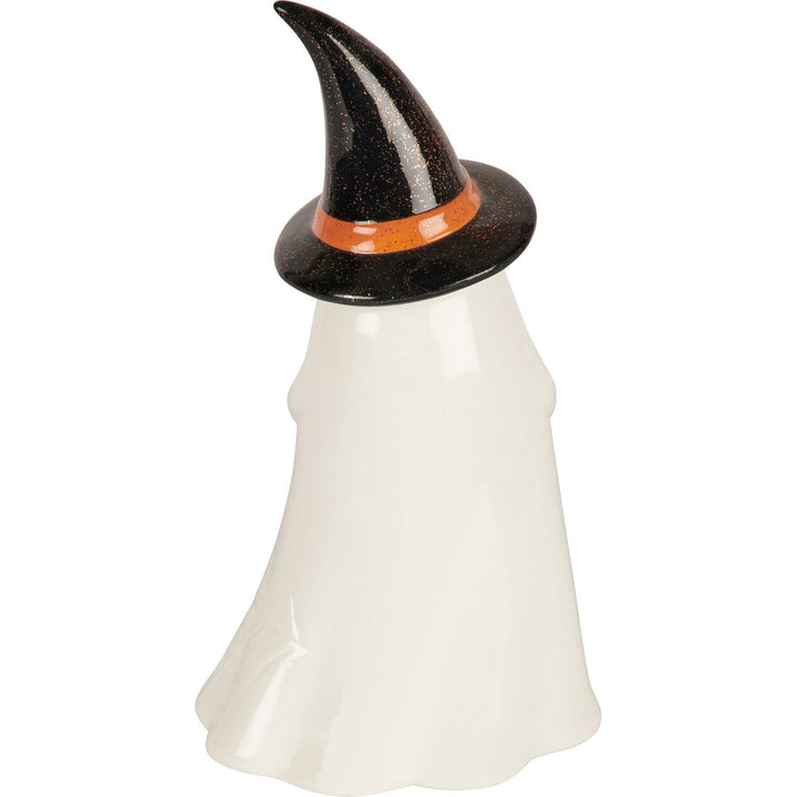 Light-Up Witch Ghost Figurine