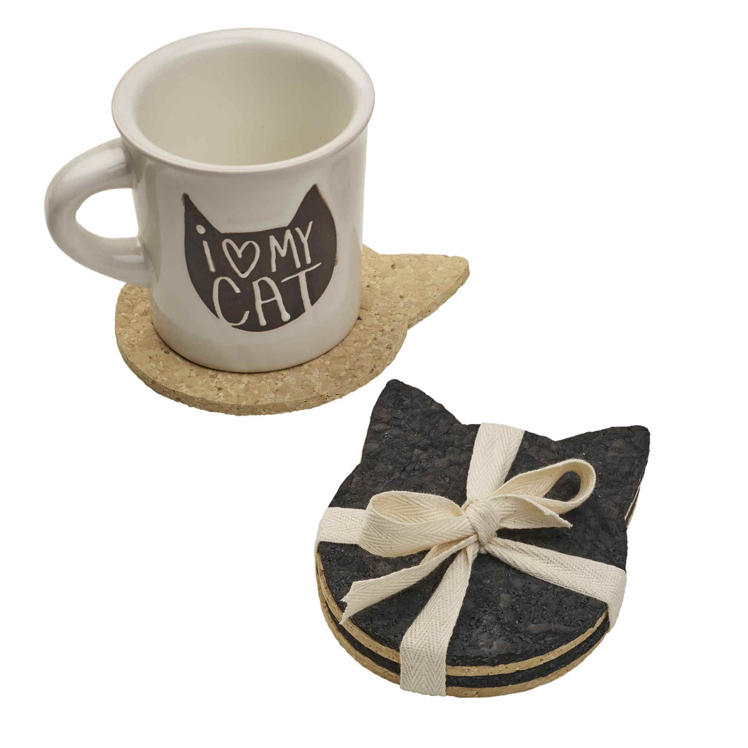 Cat Coaster Set - Merry Piglets