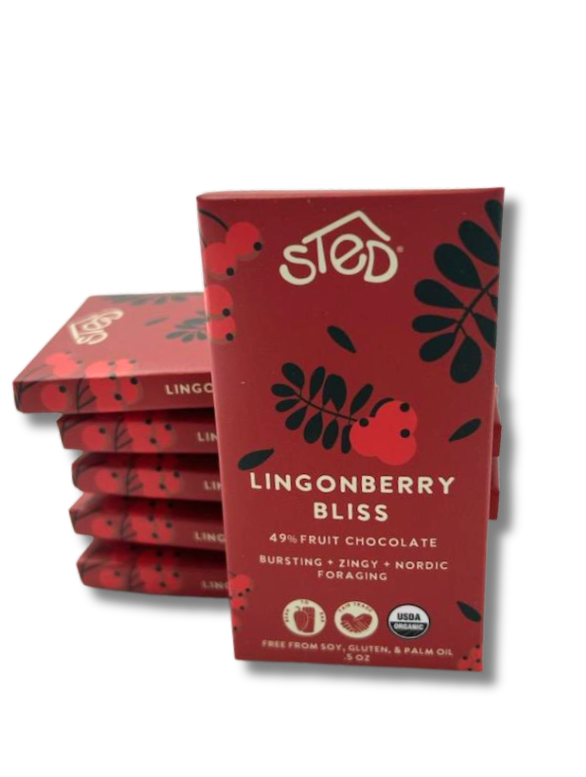Lingonberry Bliss Mini Chocolate Bar