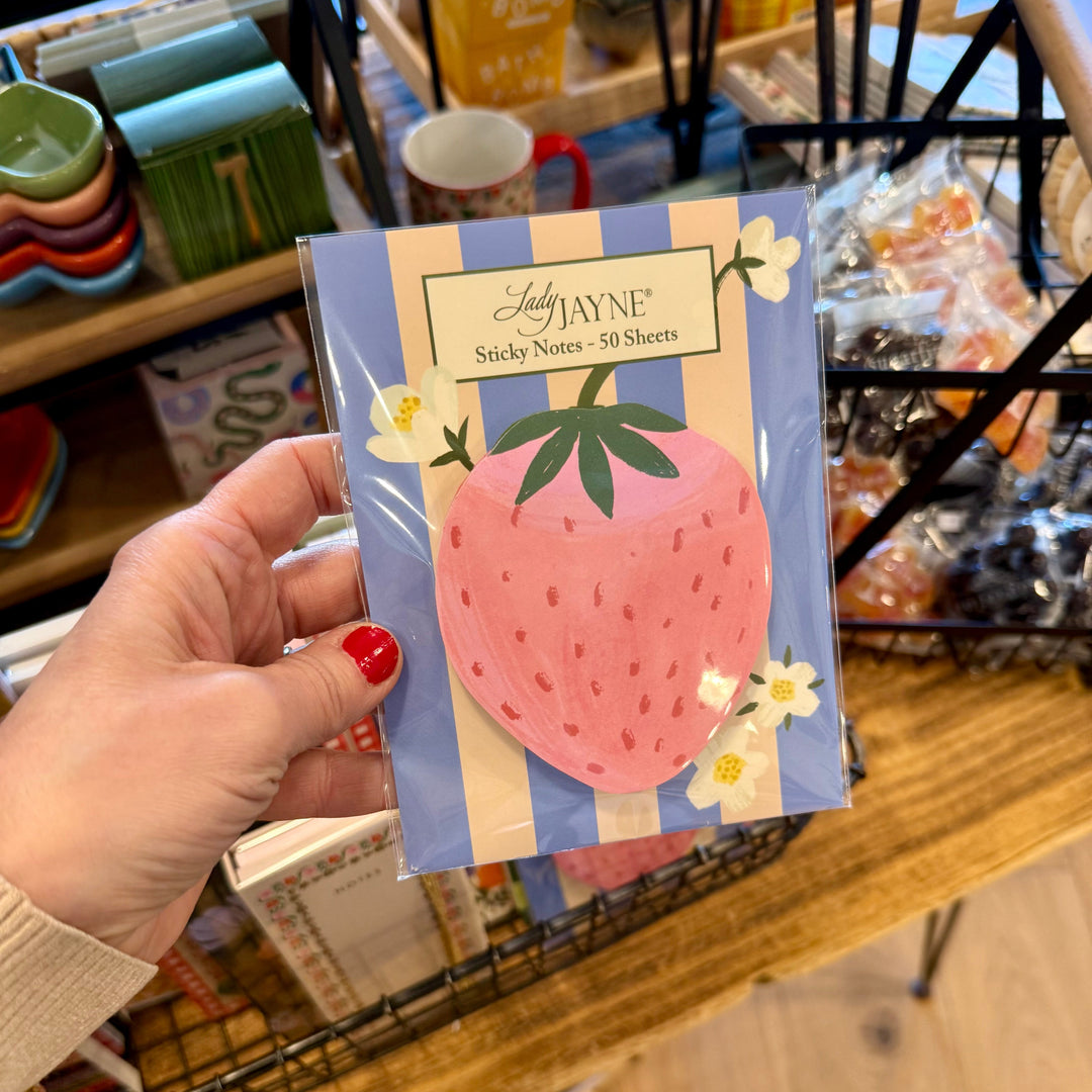 Strawberry Sticky Notes