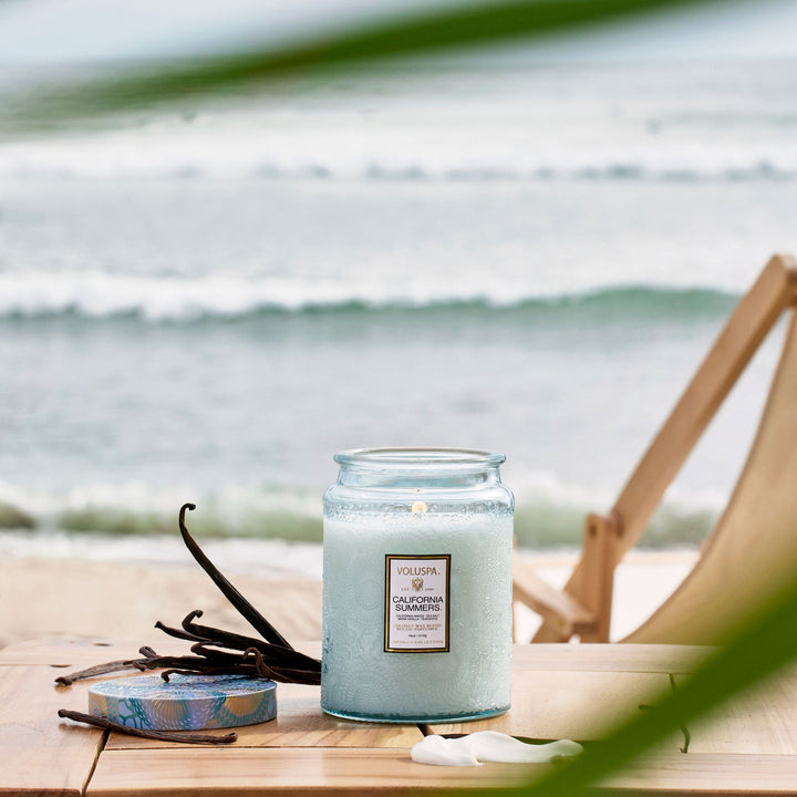 California Summers Large Jar Candle