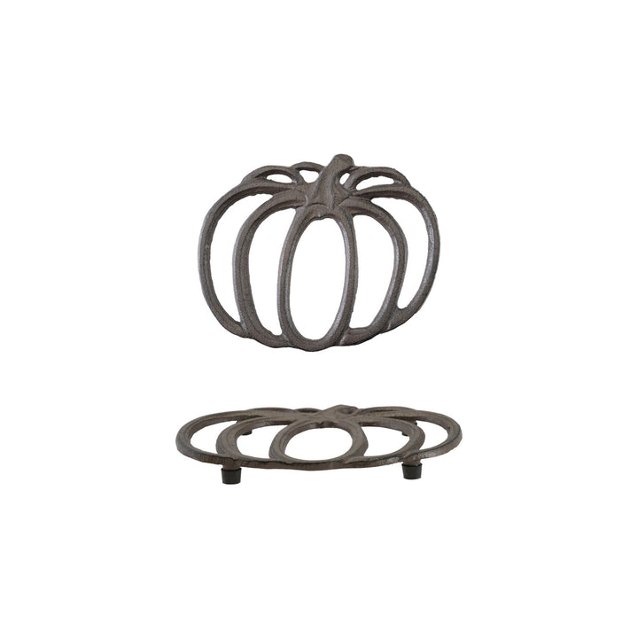 Cast Iron Pumpkin Shaped Trivet