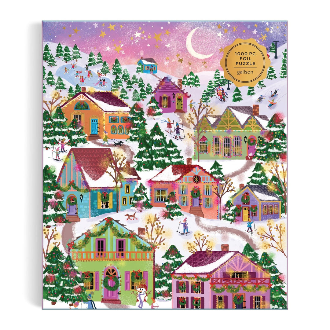 Snowcap Village 1000 Piece Puzzle