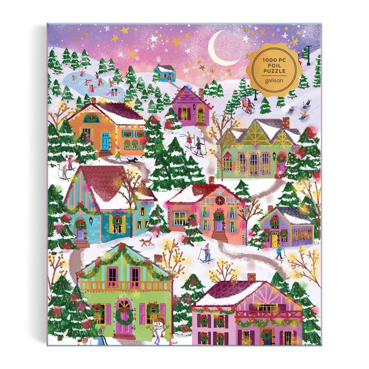 Snowcap Village 1000 Piece Puzzle