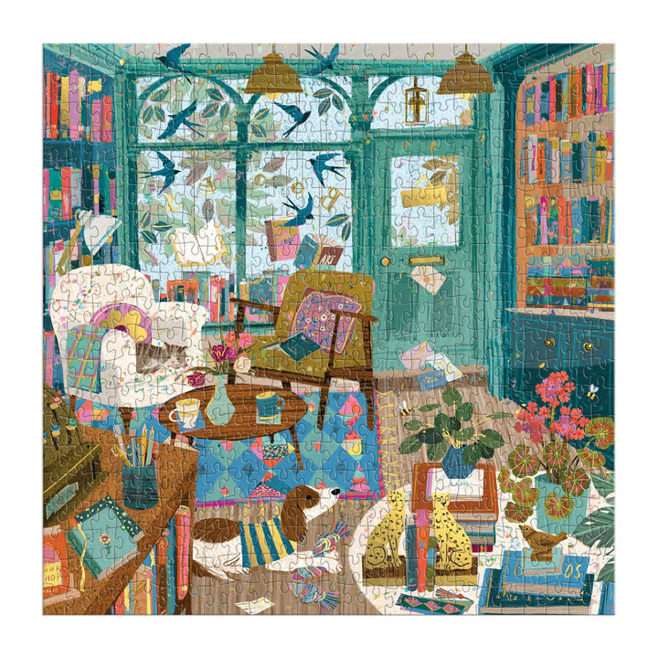 Bookshop Afternoon 500 Piece Puzzle