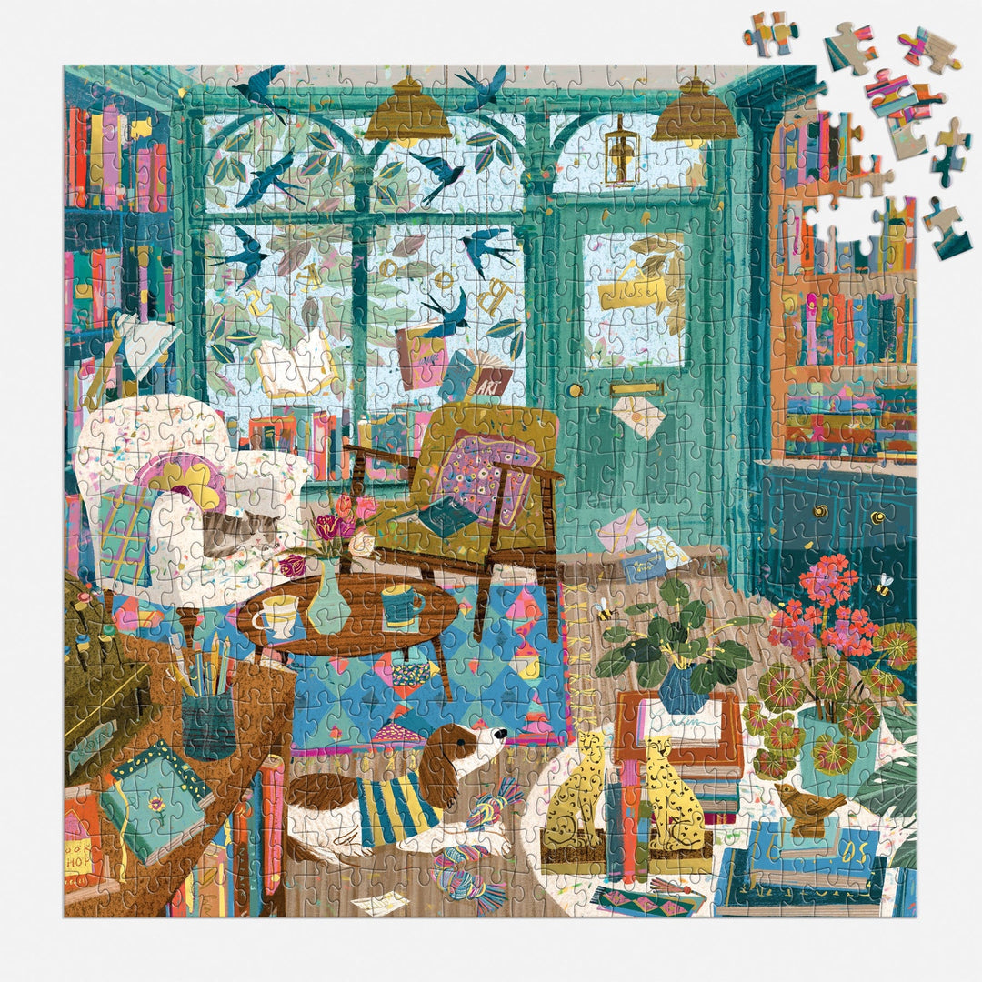Bookshop Afternoon 500 Piece Puzzle