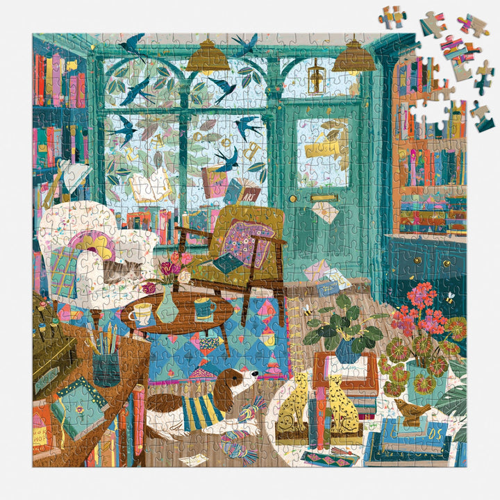 Bookshop Afternoon 500 Piece Puzzle