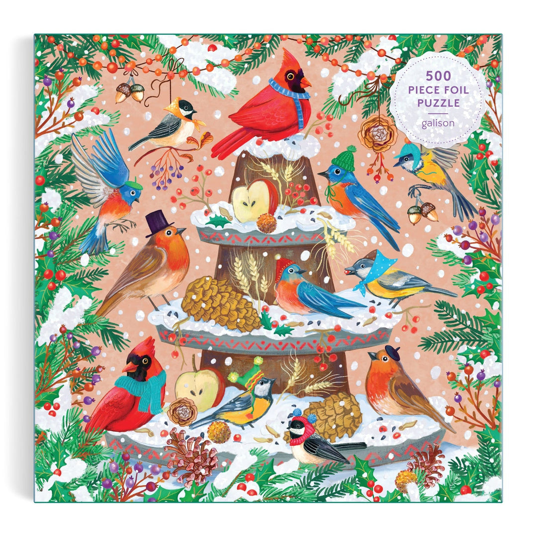 Festive Feathers 500 Piece Puzzlem