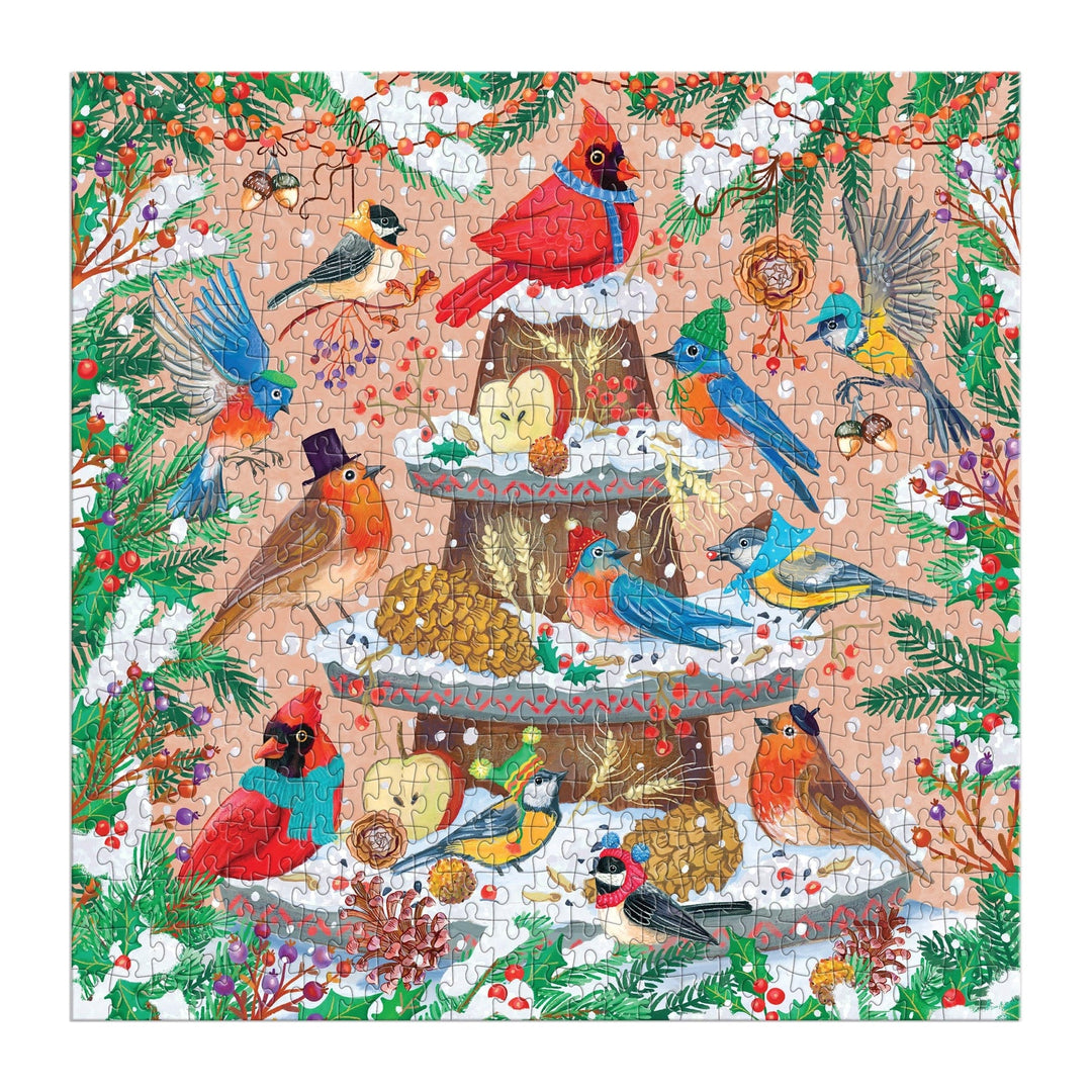 Festive Feathers 500 Piece Puzzlem