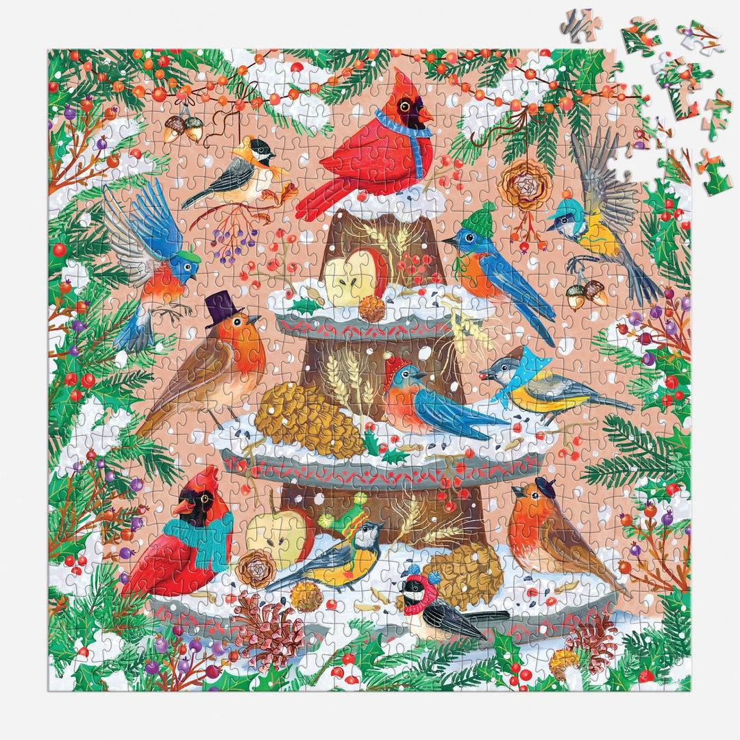 Festive Feathers 500 Piece Puzzlem