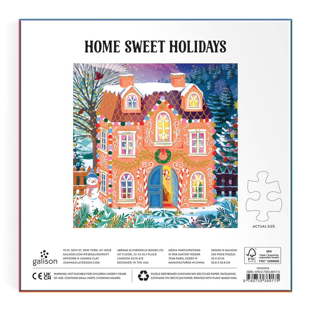 Home Sweet Holidays 500 Piece Puzzle