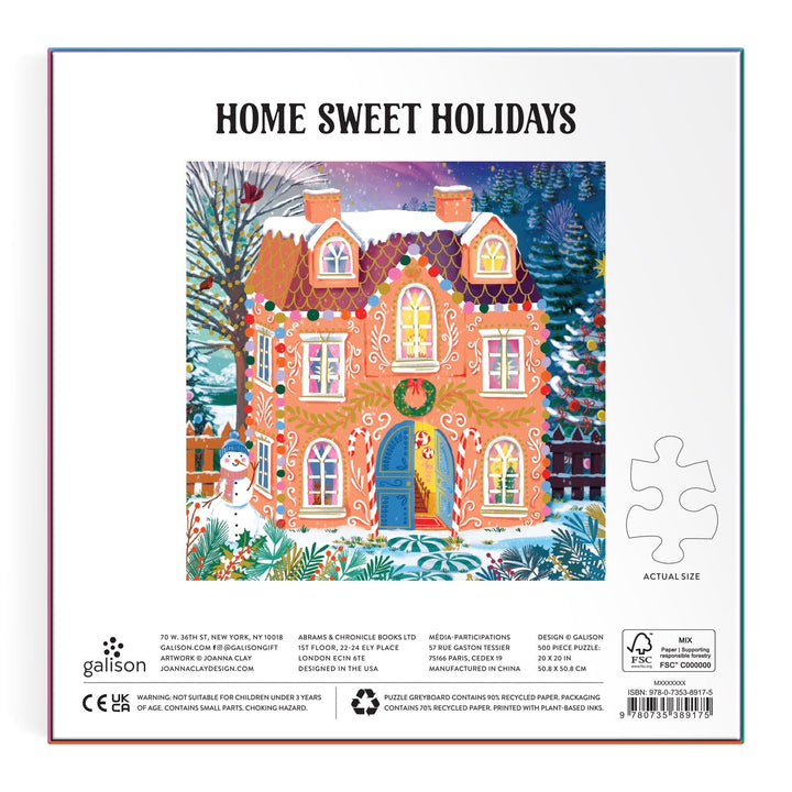 Home Sweet Holidays 500 Piece Puzzle