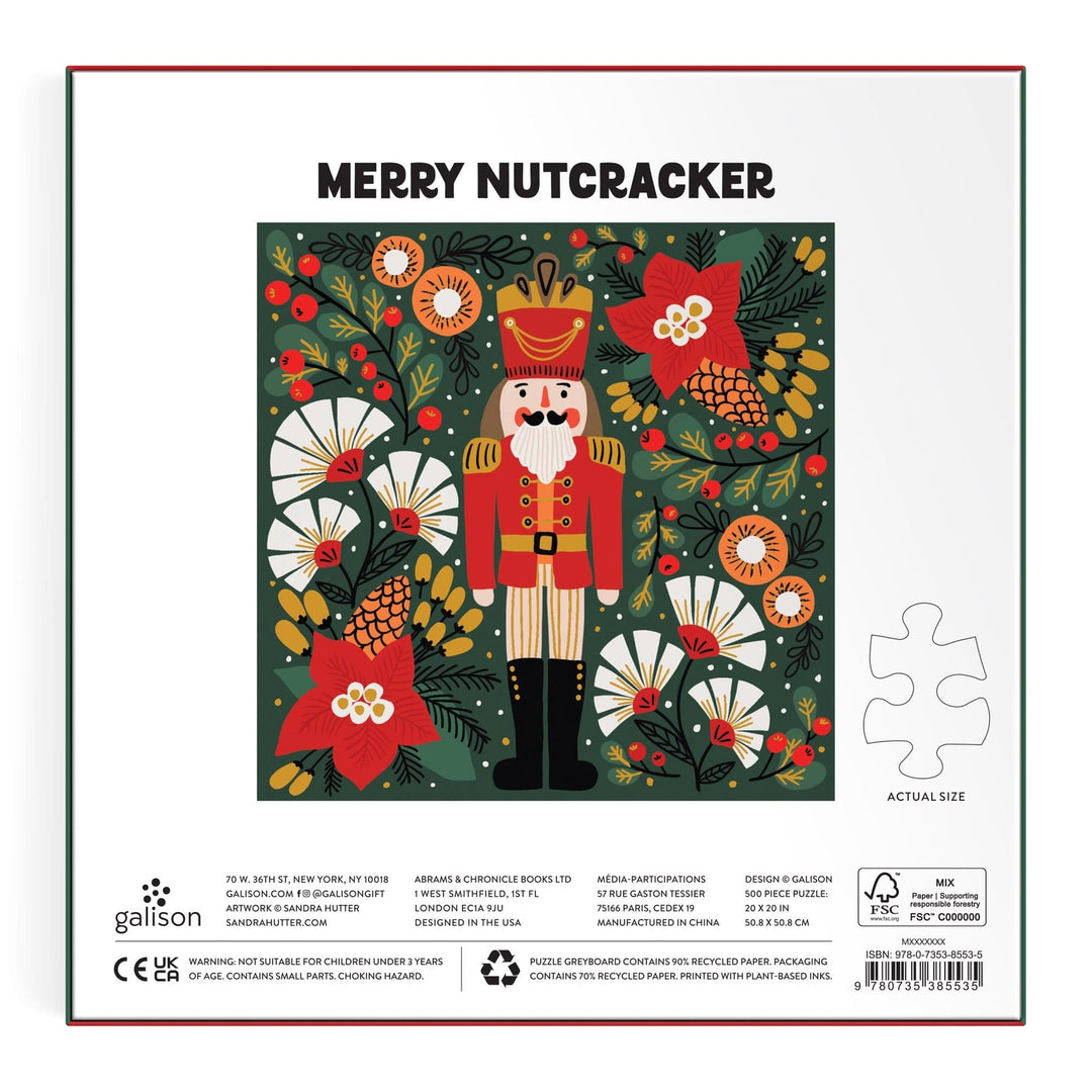 Merry Nutcracker 500 Piece Puzzle