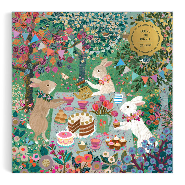 Spring Tea Party 500 Piece Puzzle