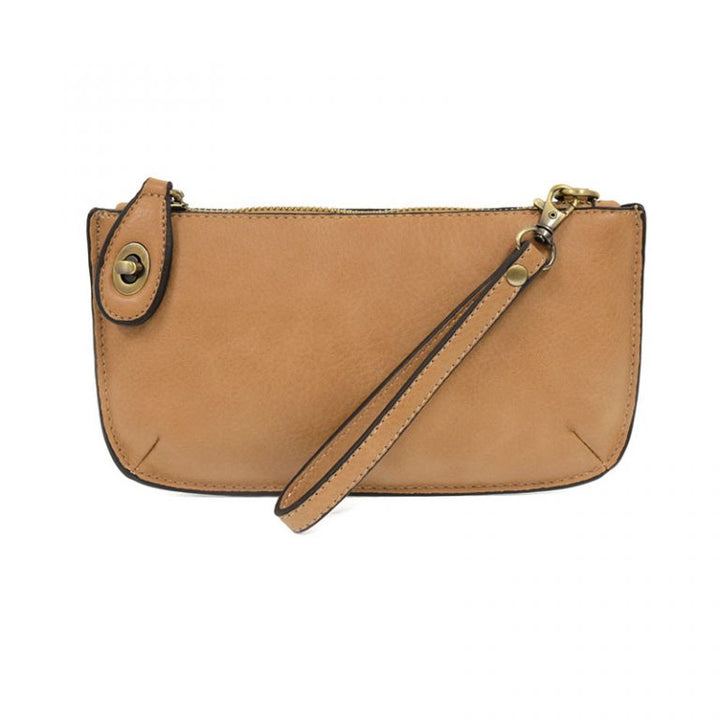 Crossbody Wristlet Clutch Golden Oak