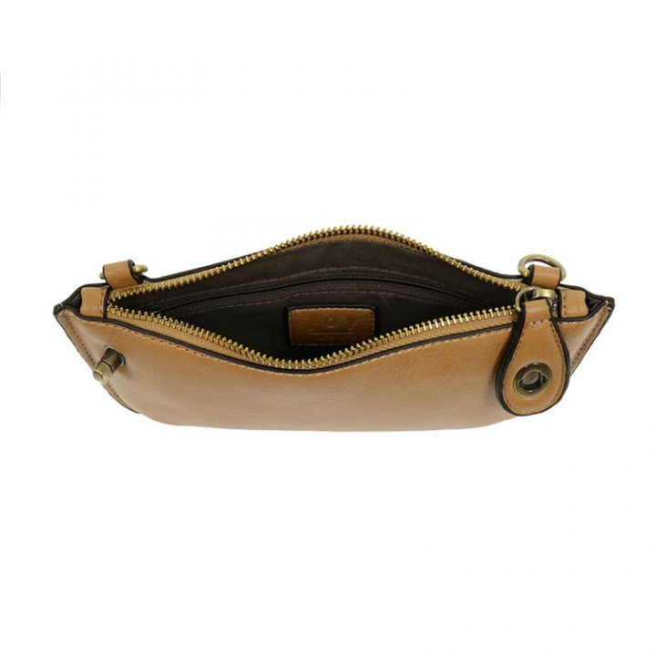 Crossbody Wristlet Clutch Golden Oak