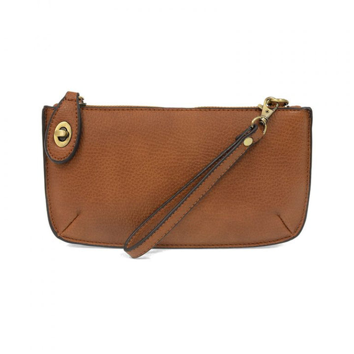 Crossbody Wristlet Clutch Cedar Brown