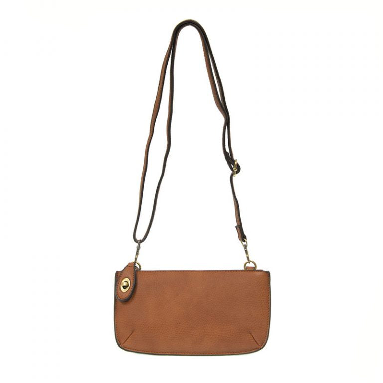 Crossbody Wristlet Clutch Cedar Brown