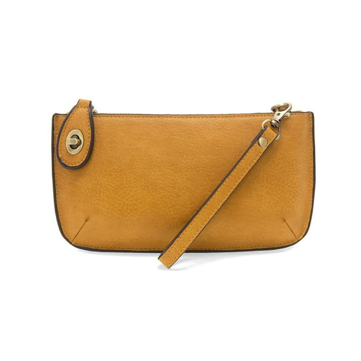 Crossbody Wristlet Clutch Honey