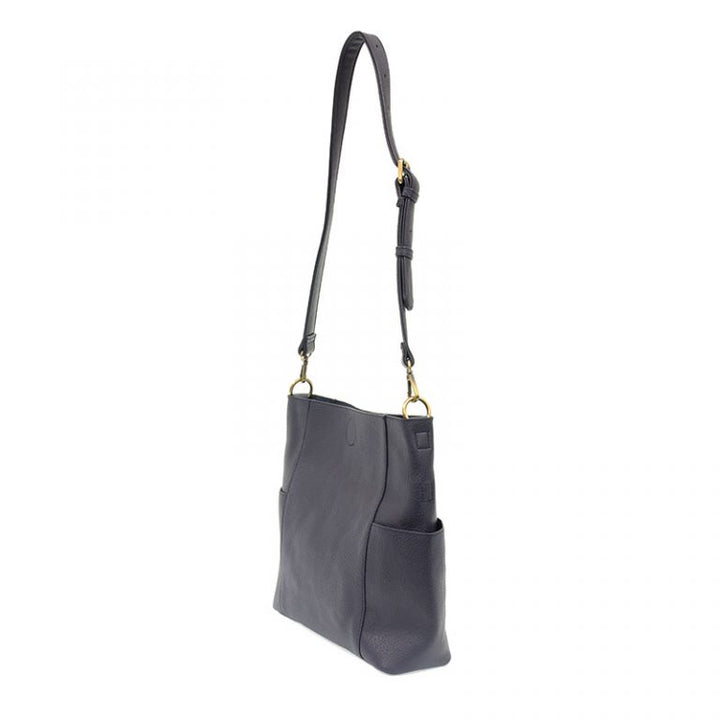 Kayleigh Crossbody Bucket Bag - Navy