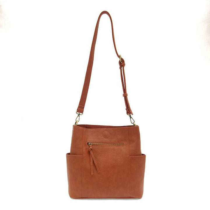 Kayleigh Crossbody Bucket Bag - Burnt Orange - Merry Piglets