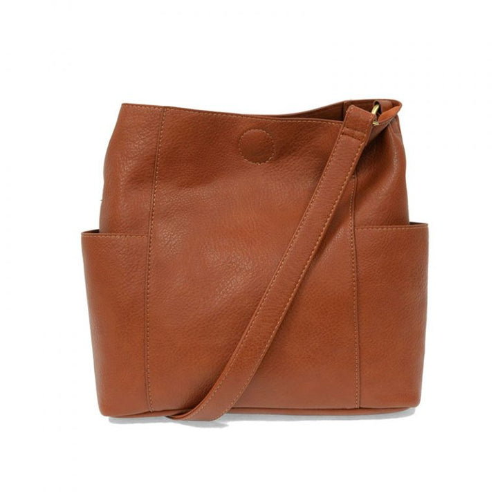 Kayleigh Crossbody Bucket Bag - Bourbon