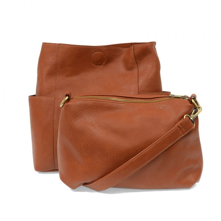 Kayleigh Crossbody Bucket Bag - Bourbon