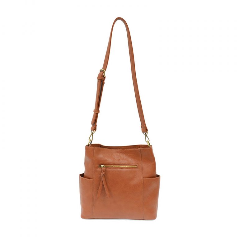 Kayleigh Crossbody Bucket Bag - Bourbon