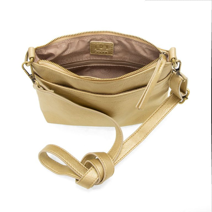 Layla Crossbody Bag - Metallic Gold - Merry Piglets