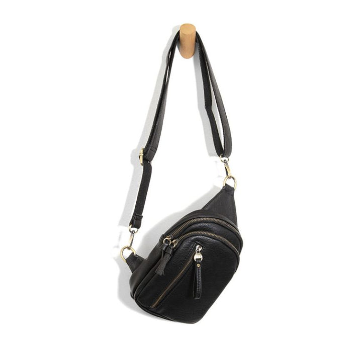 Skyler Sling Bag - Black - Merry Piglets